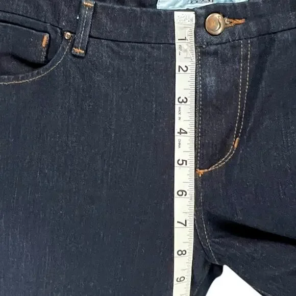 Joes Jeans Womens 32 Mulholland Dark Blue Cigarette Fit‎ Slim Straight Low Rise - Picture 7 of 15